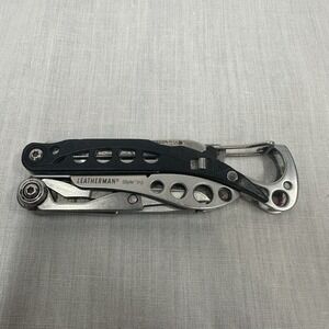 Leatherman Style PS Black Multitool Scissors pliers Tweezers file Clip on